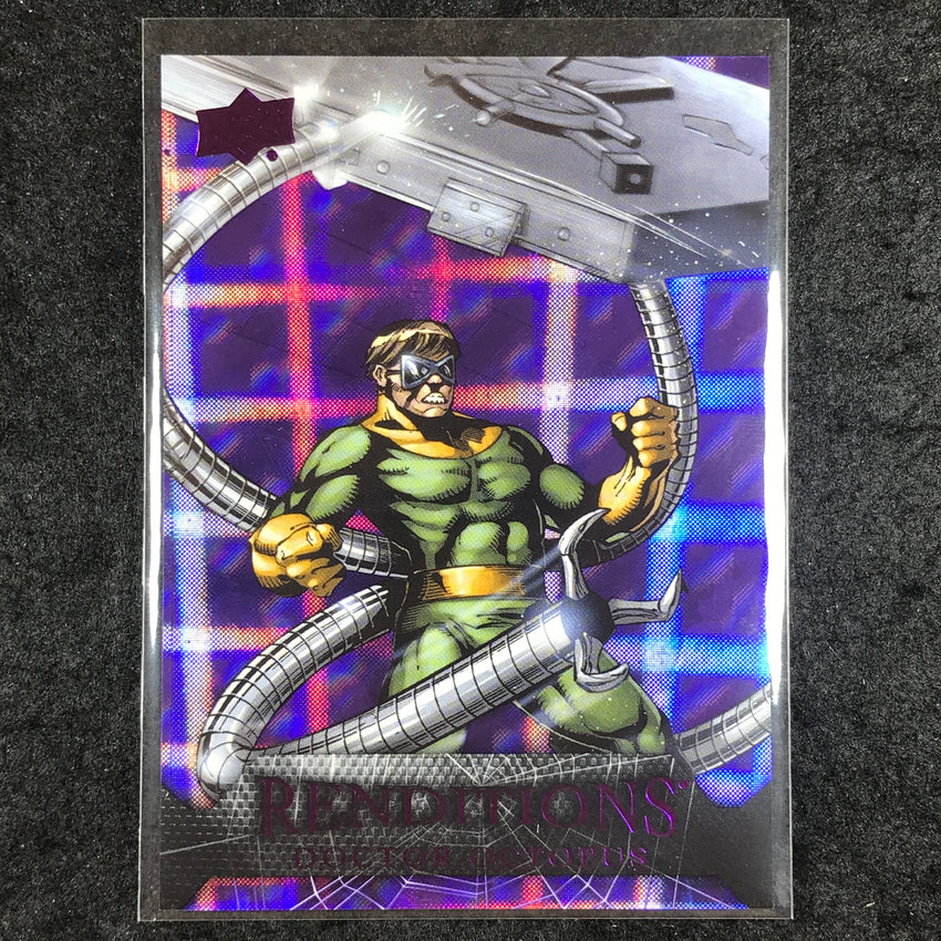 2024 Marvel Renditions Spider-Man DOCTOR OCTOPUS Kingpin Purple Tie 3/99 #4