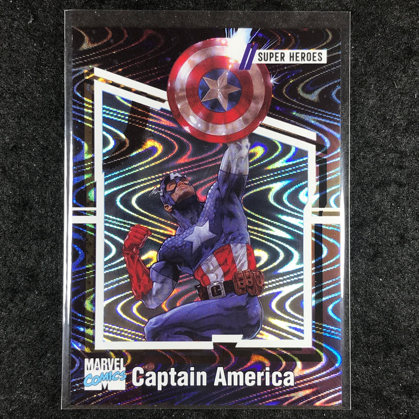 2024 Marvel Renditions Spider-Man CAPTAIN AMERICA Impel Verve 19/90 #83