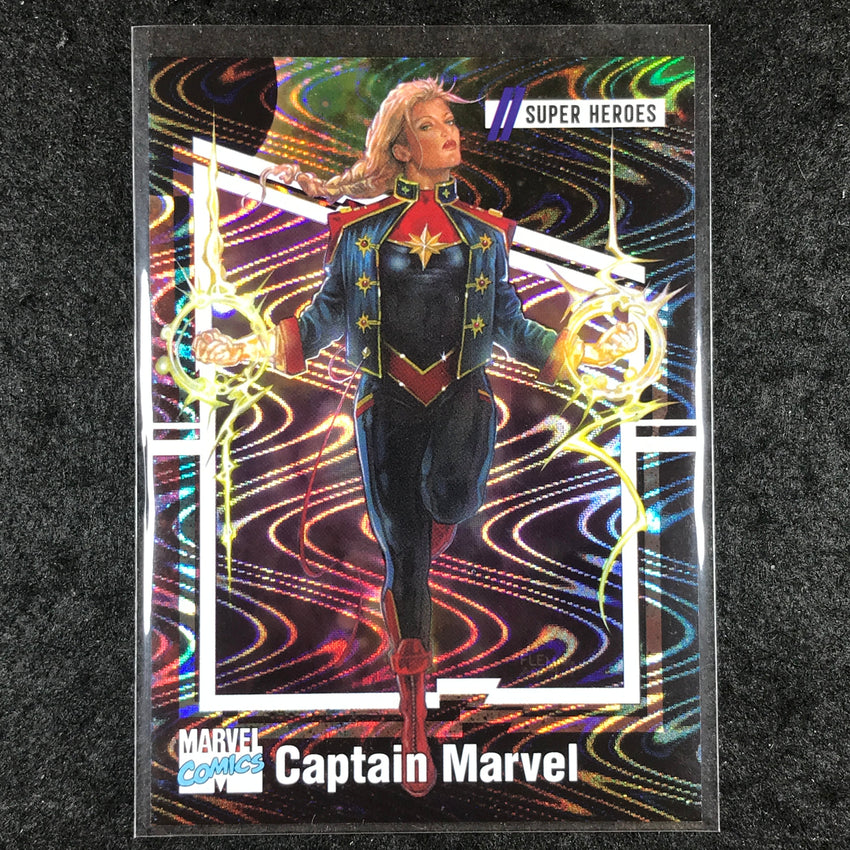 2024 Marvel Renditions Spider-Man CAPTAIN MARVEL Impel Verve 36/90 #95