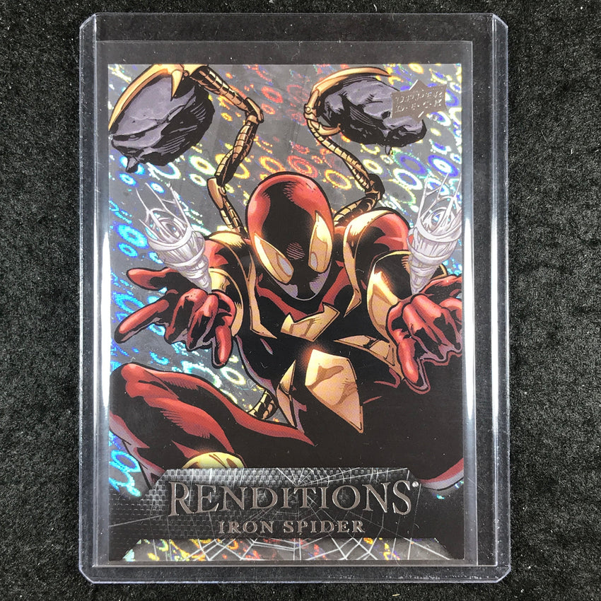 2024 Marvel Renditions Spider-Man IRON SPIDER Tombstone White 31/35 #37