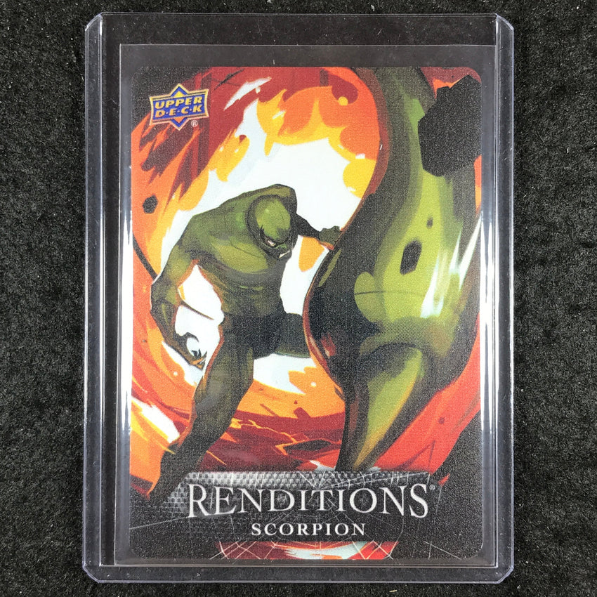 2024 Marvel Renditions Spider-Man SCORPION Metal 17/25 #64