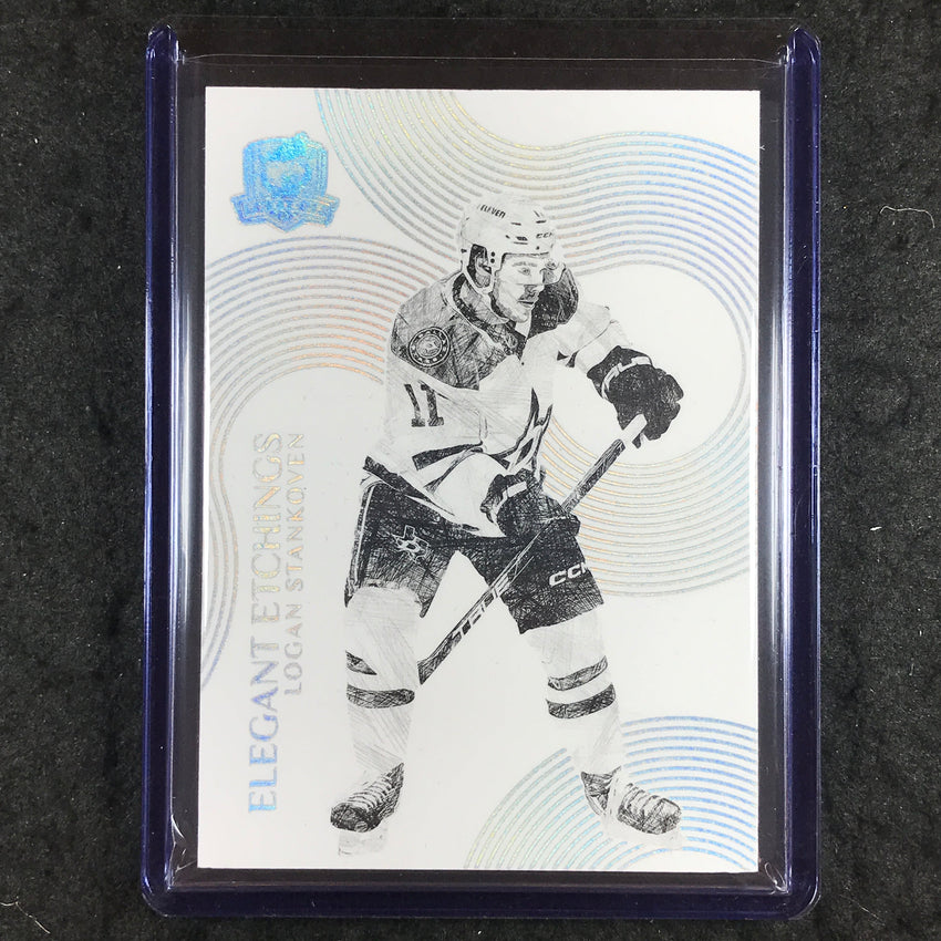 2024-25 The Cup Hockey LOGAN STANKOVEN Elegant Etchings Rookie 193/199