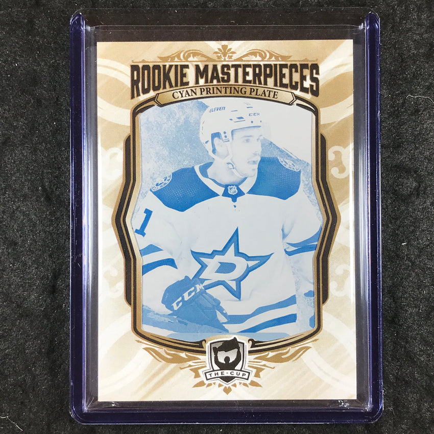 2024-25 The Cup LOGAN STANKOVEN Rookie Masterpieces Cyan Printing Plate 1/1