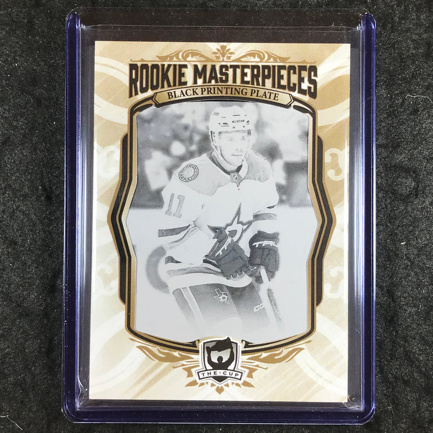 2024-25 The Cup LOGAN STANKOVEN Rookie Masterpieces Black Printing Plate 1/1