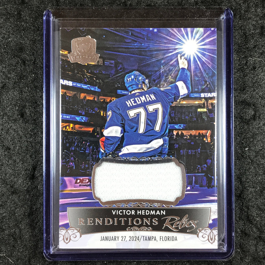 2024-25 The Cup Hockey VICTOR HEDMAN Rendition Relics Jersey #RR-VH