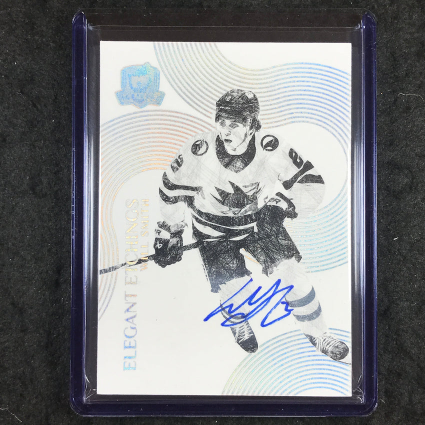 2024-25 The Cup Hockey WILL SMITH Elegant Etchings Rookie Auto #EL-WS