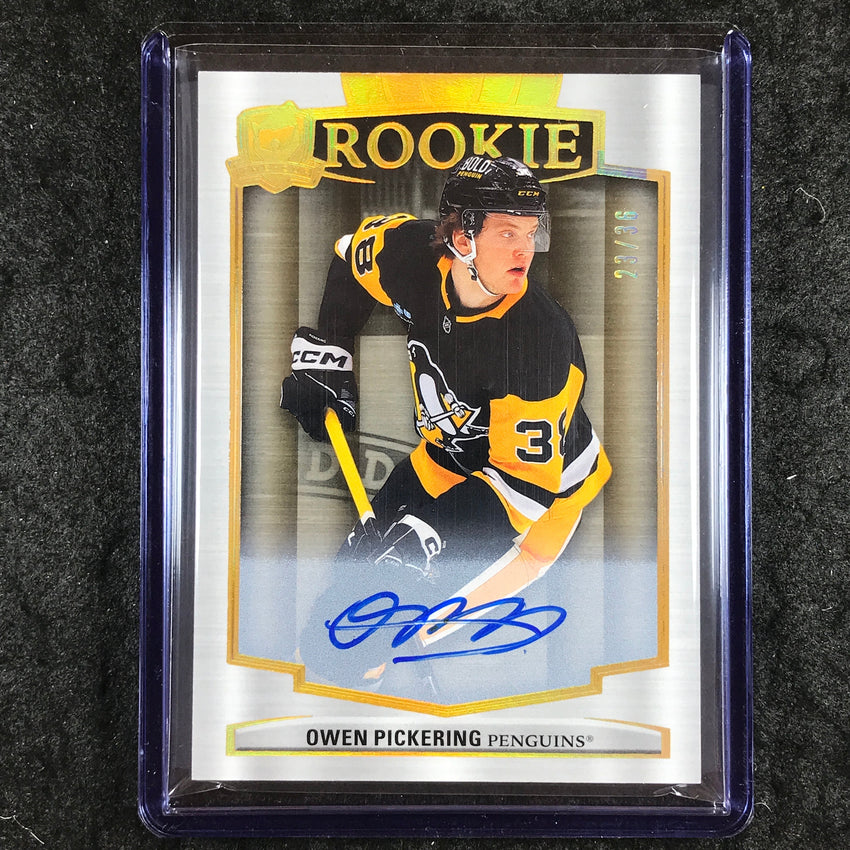 2024-25 The Cup Hockey OWEN PICKERING Gold Foil Variation Rookie Auto 23/36