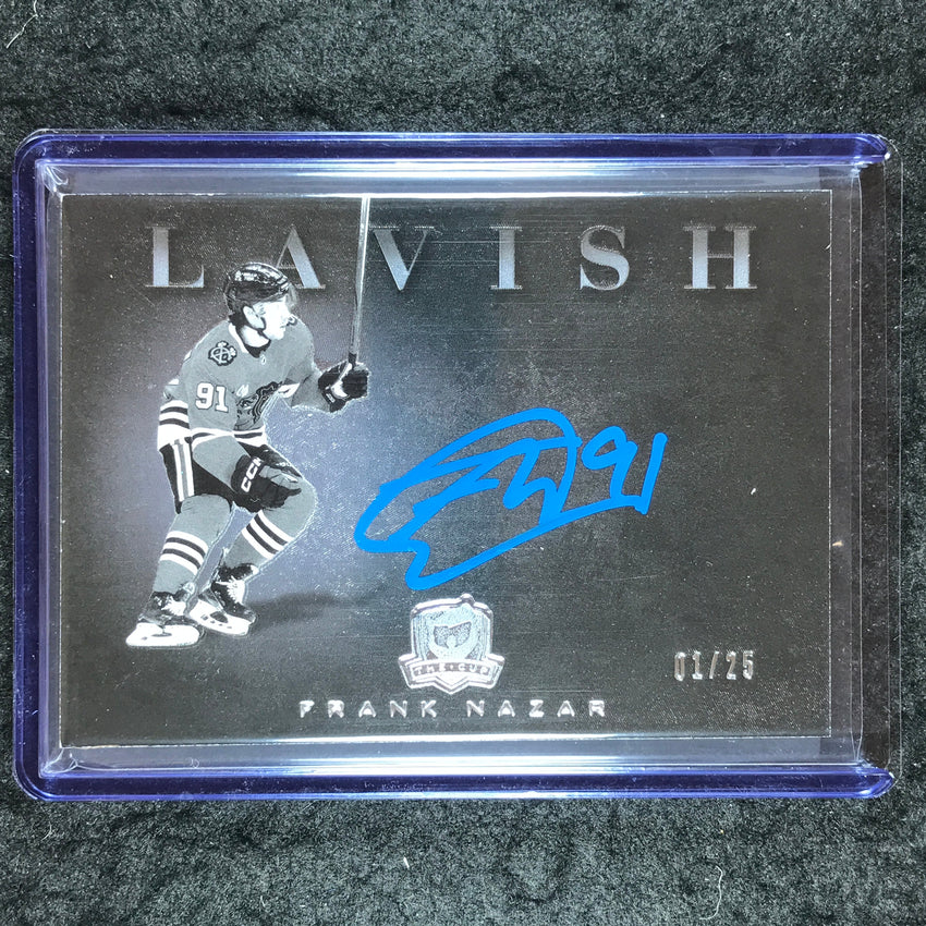 2024-25 The Cup Hockey FRANK NAZAR Lavish Autograph 1/25