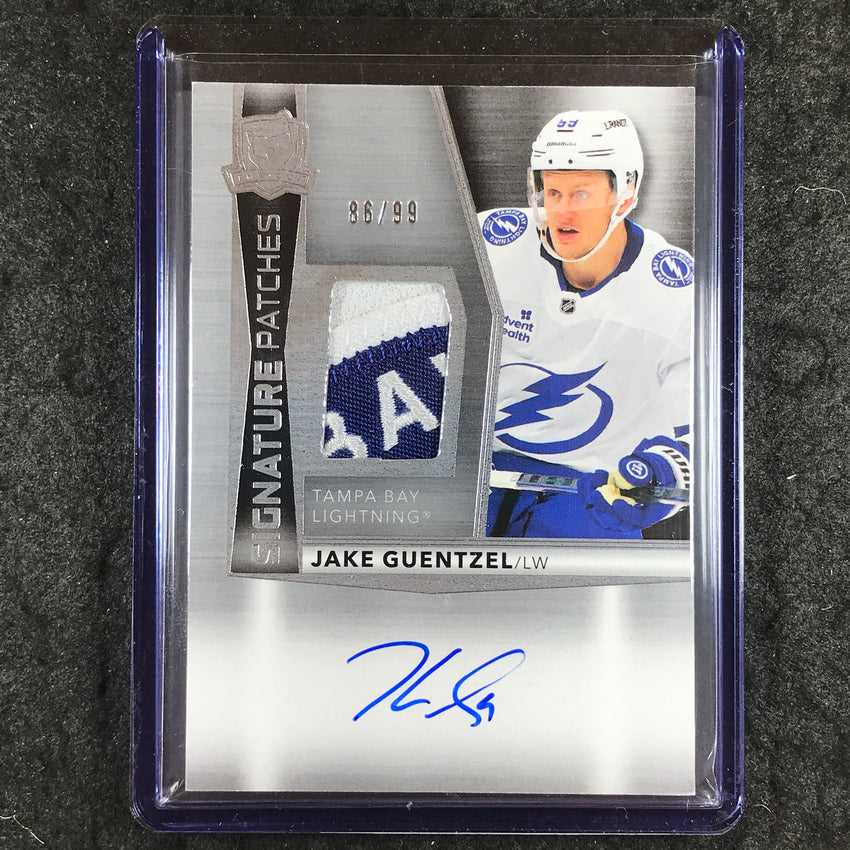 2024-25 The Cup Hockey JAKE GUENTZEL Signature Patches Relic Auto 86/99