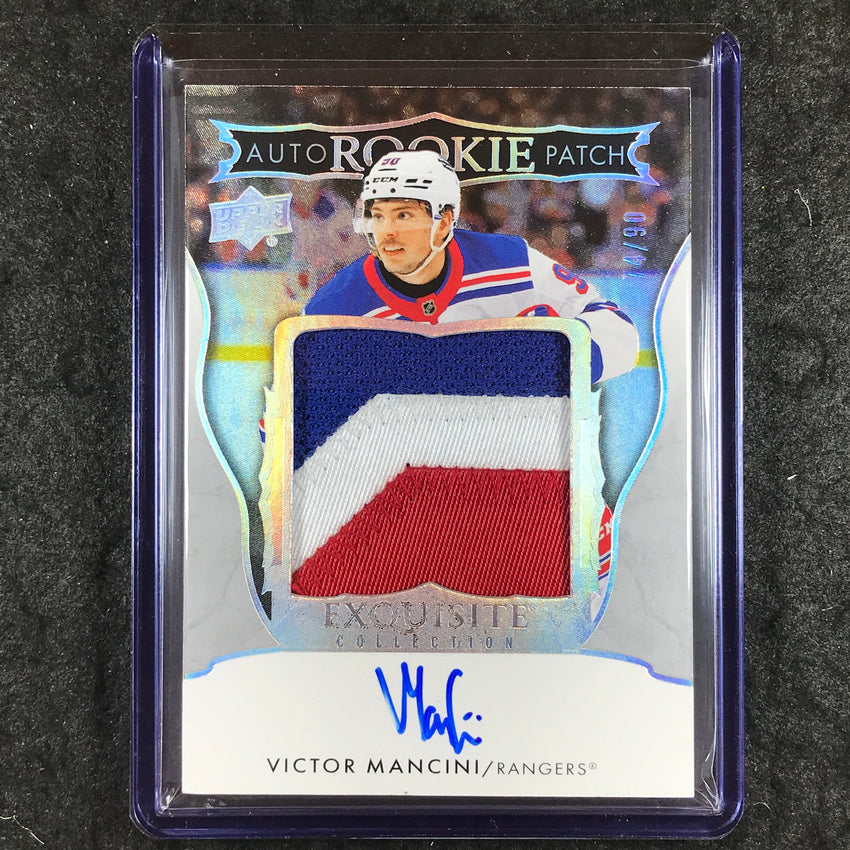 2024-25 The Cup Hockey VICTOR MANCINI Exquisite Rookie Patch Auto 74/90
