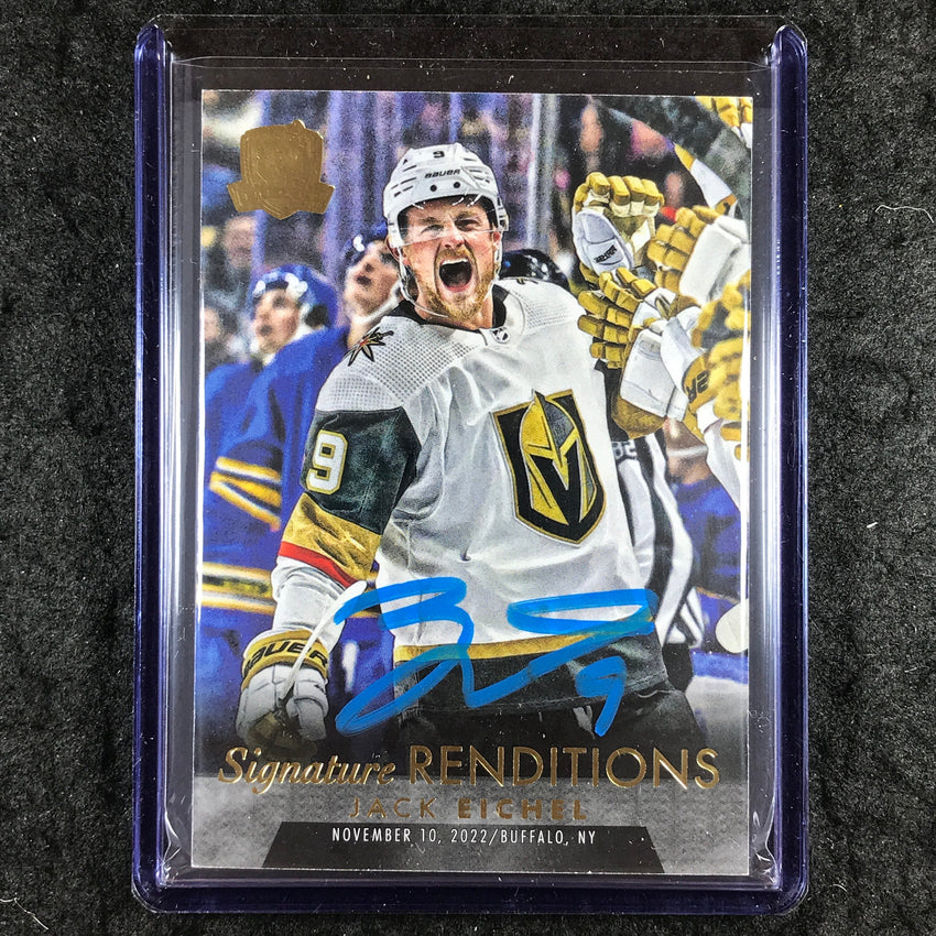 2024-25 The Cup Hockey JACK EICHEL 22-23 Update Signature Renditions Auto #SR-JE