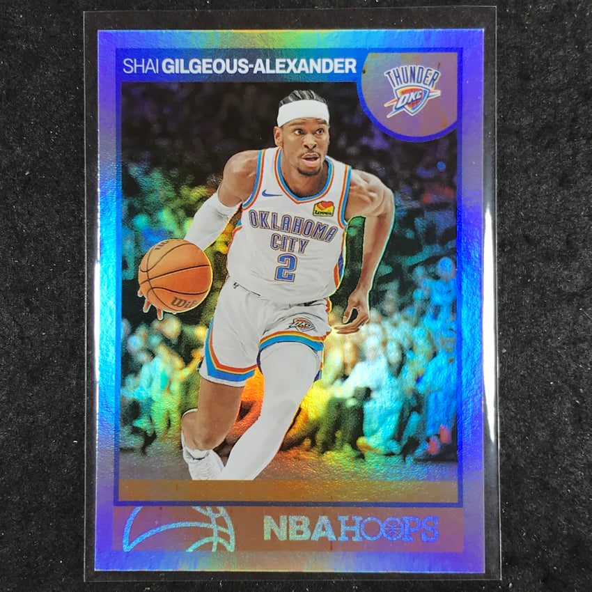 2024-25 Hoops SHAI GILGEOUS-ALEXANDER Hoops Throwback #5