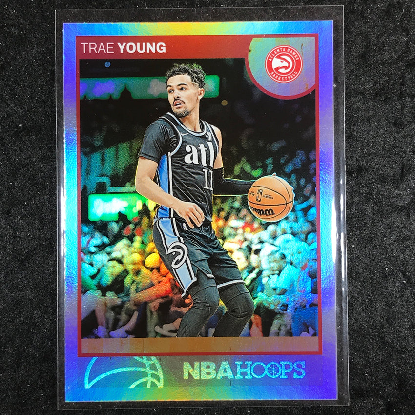 2024-25 Hoops TRAE YOUNG Hoops Throwback #23