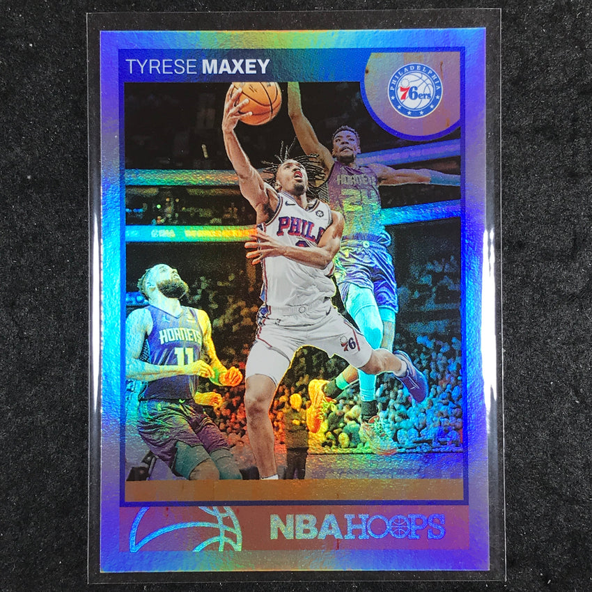 2024-25 Hoops TYRESE MAXEY Hoops Throwback #25