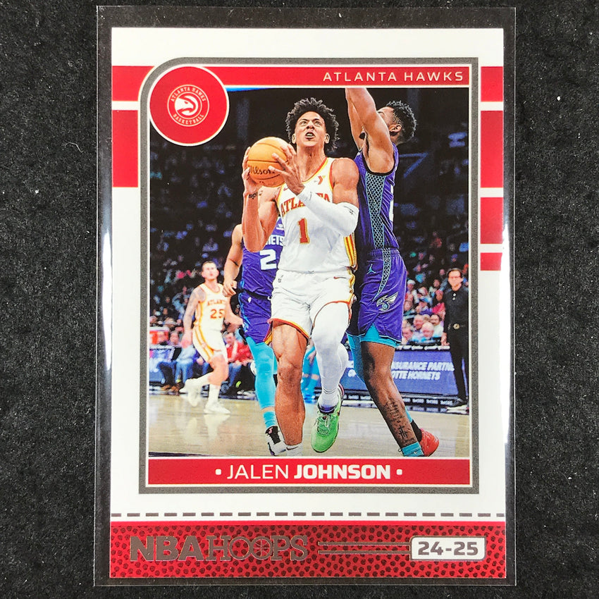 2024-25 Hoops JALEN JOHNSON Base Red Back #205