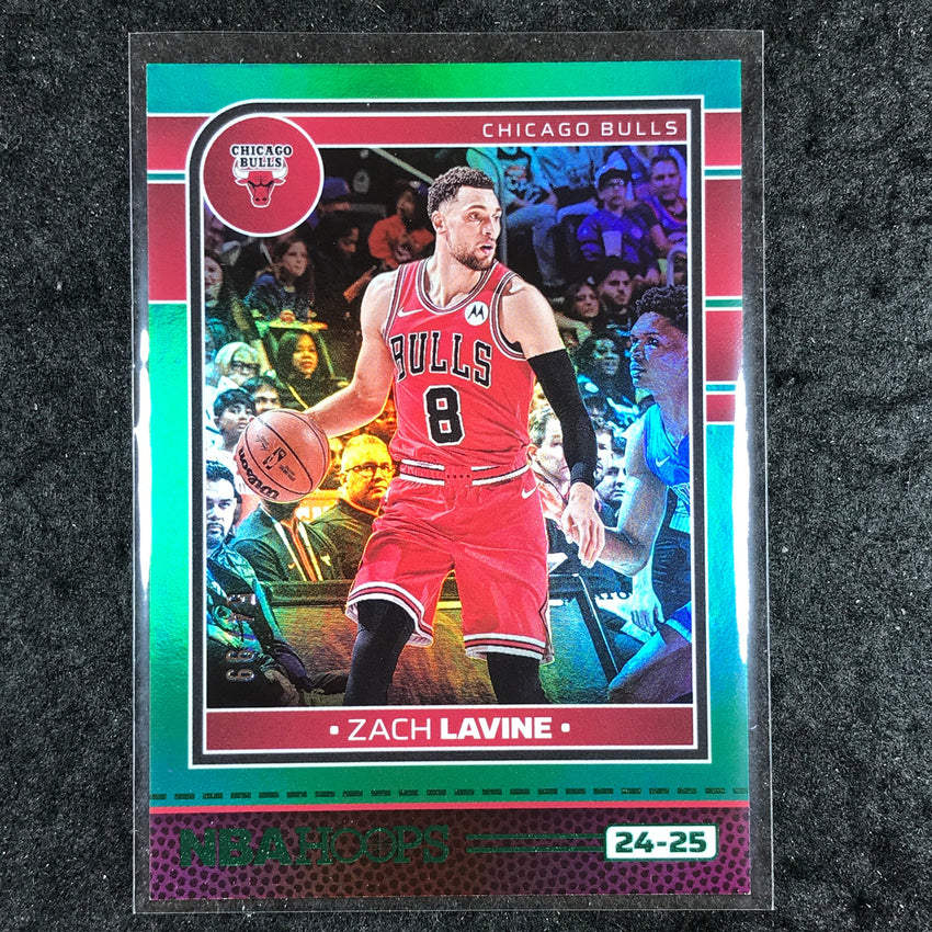 2024-25 Hoops ZACH LAVINE Base Green 54/99 #155