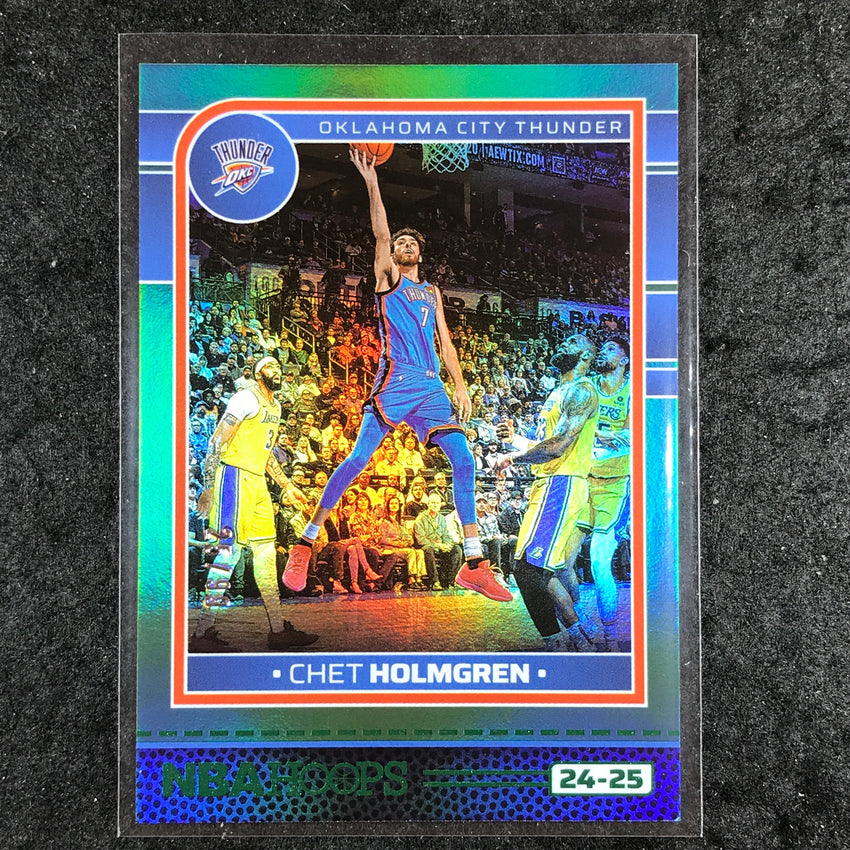 2024-25 Hoops CHET HOLMGREN Base Green 25/99 #175