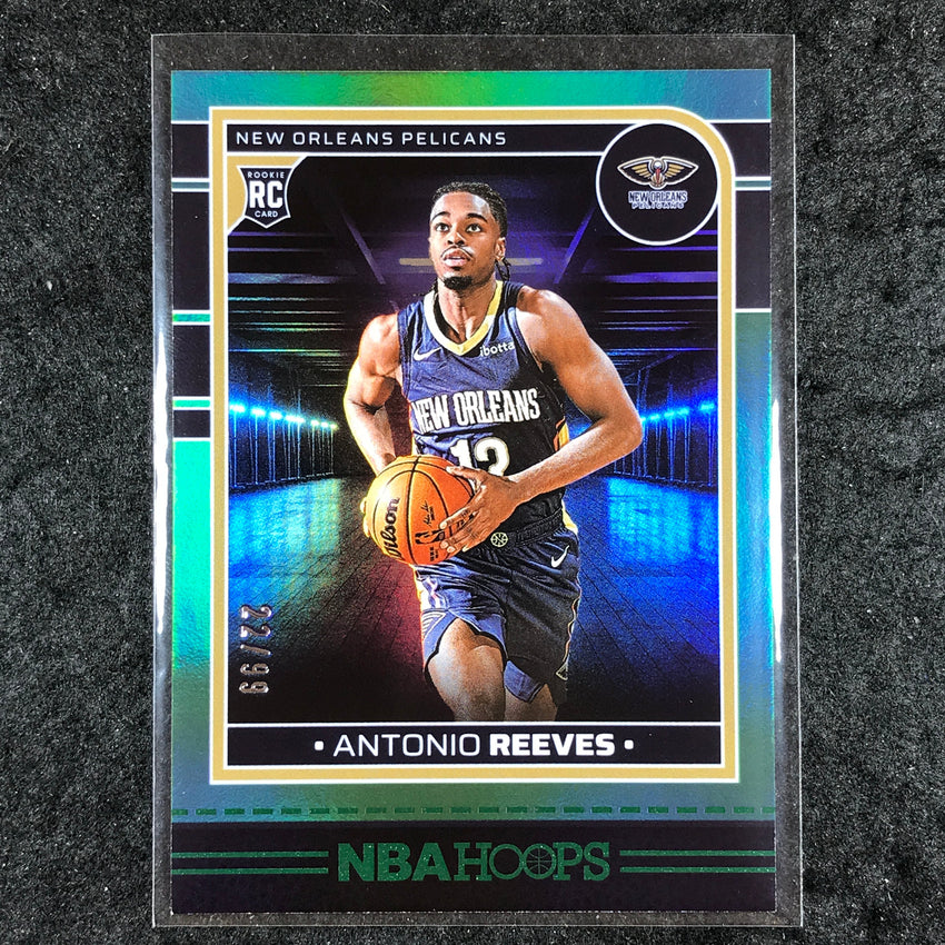 2024-25 Hoops ANTONIO REEVES Rookie Base Green 22/99 #277