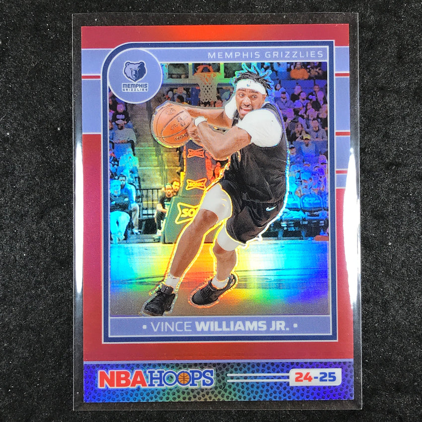 2024-25 Hoops VINCE WILLIAMS JR. Premium Red Prizm 51/99 #30