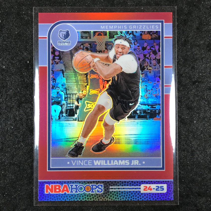2024-25 Hoops VINCE WILLIAMS JR. Premium Red Prizm 61/99 #30