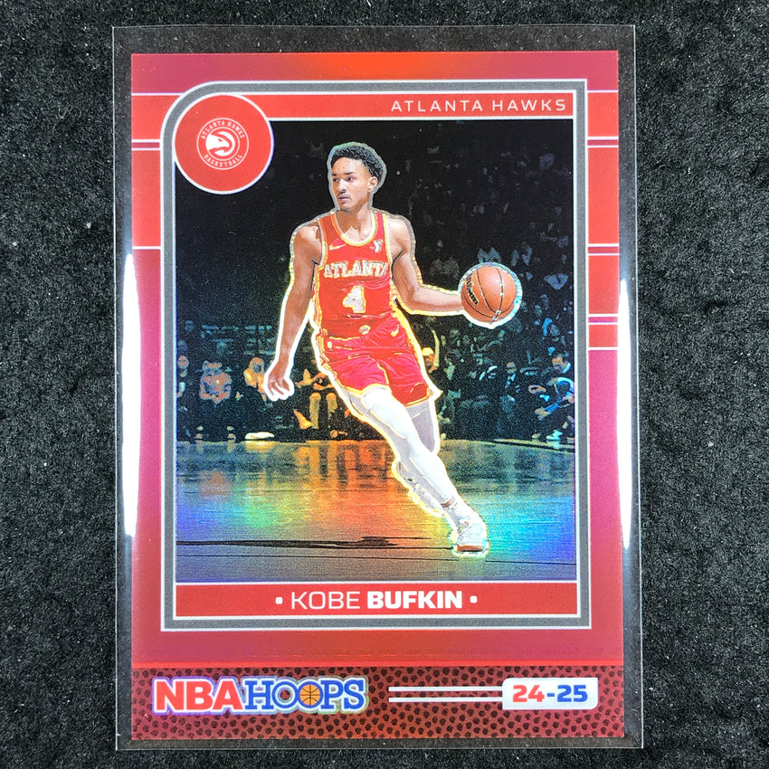 2024-25 Hoops KOBE BUFKIN Premium Red Prizm 2/99 #87
