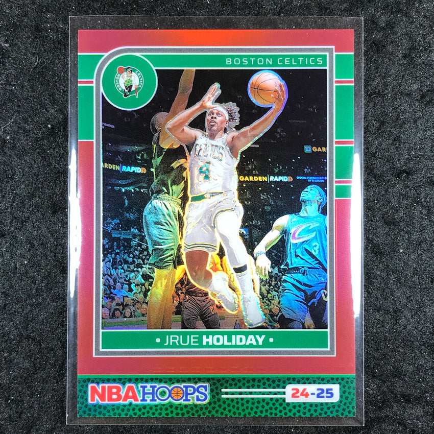 2024-25 Hoops JRUE HOLIDAY Premium Red Prizm 9/99 #93