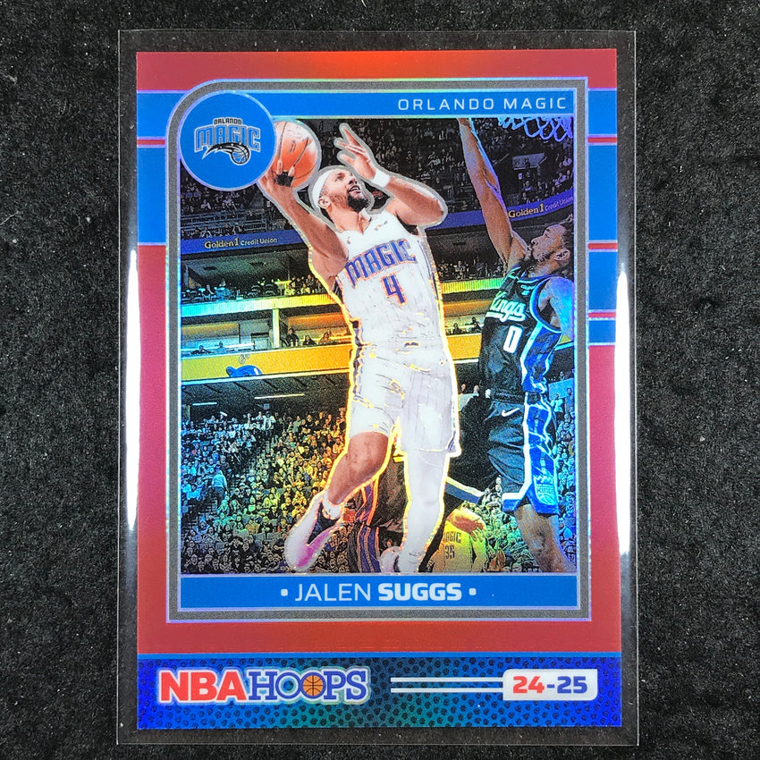 2024-25 Hoops JALEN SUGGS Premium Red Prizm 30/99 #163