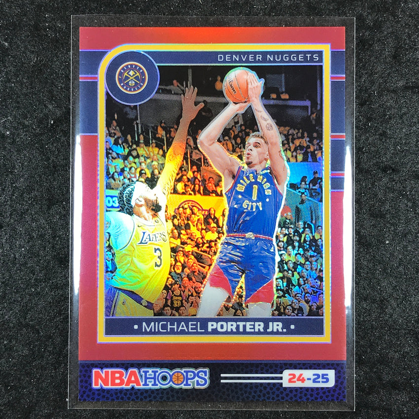 2024-25 Hoops MICHAEL PORTER JR. Premium Red Prizm 96/99 #187