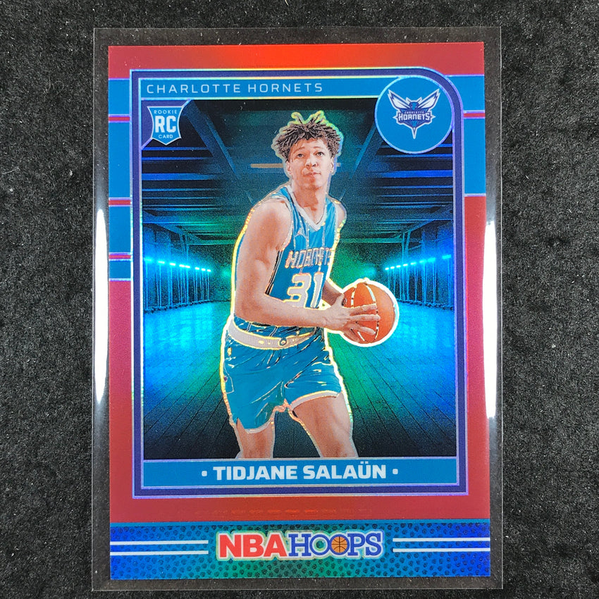 2024-25 Hoops TIDJANE SALAUN Rookie Premium Red Prizm 39/99 #236