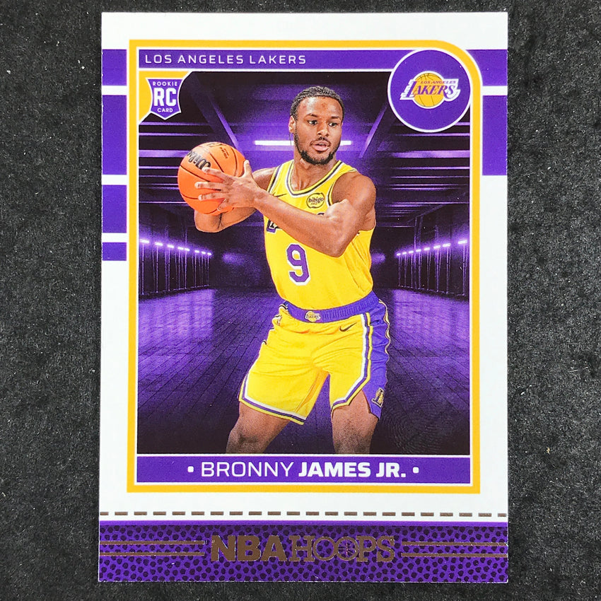 2024-25 Hoops BRONNY JAMES JR. Rookie Base #280