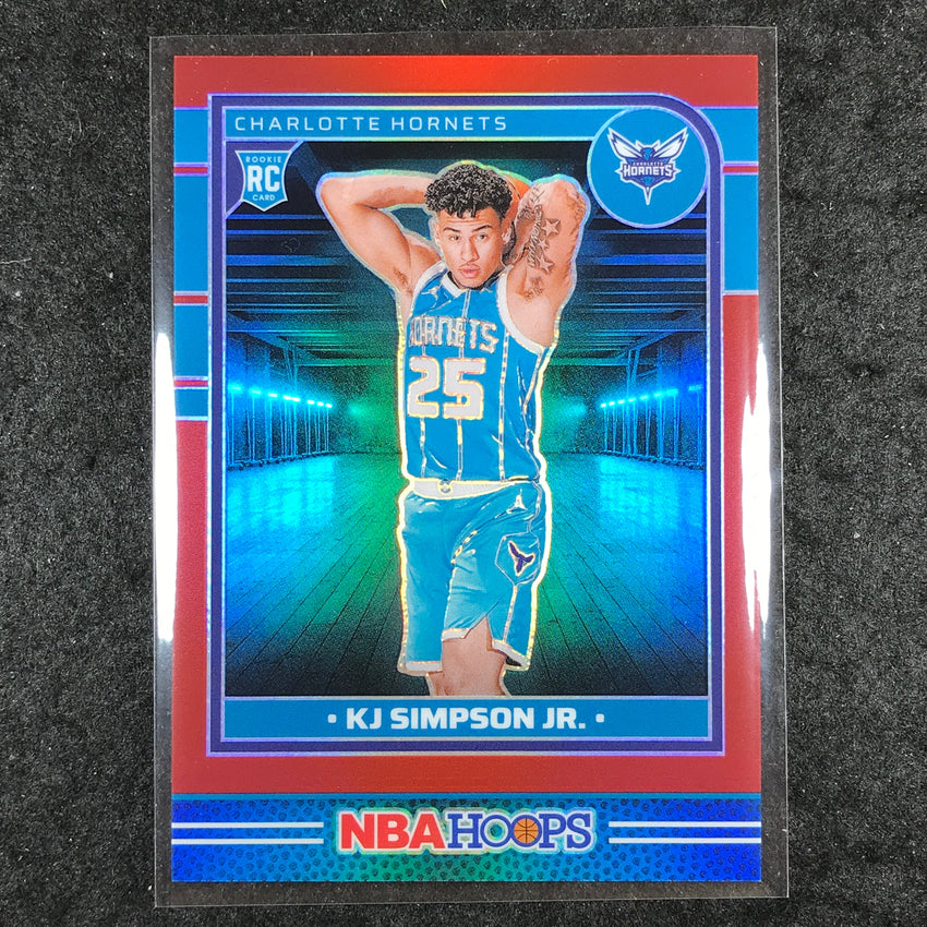 2024-25 Hoops KJ SIMPSON JR. Rookie Premium Red Prizm 42/99 #272
