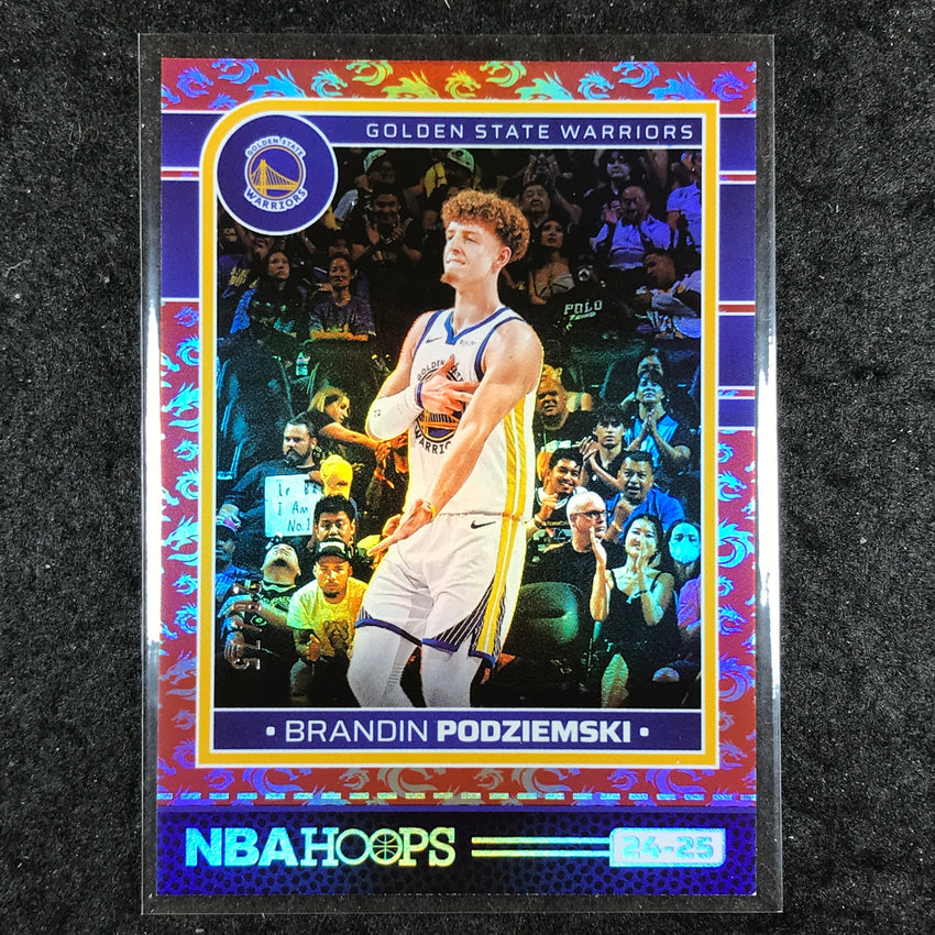 2024-25 Hoops BRANDIN PODZIEMSKI Base Dragon Year 28/75 #70