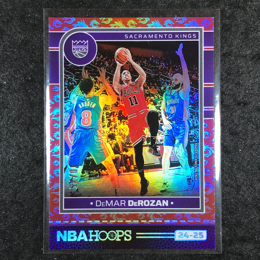 2024-25 Hoops DEMAR DEROZAN Base Dragon Year 10/75 #80