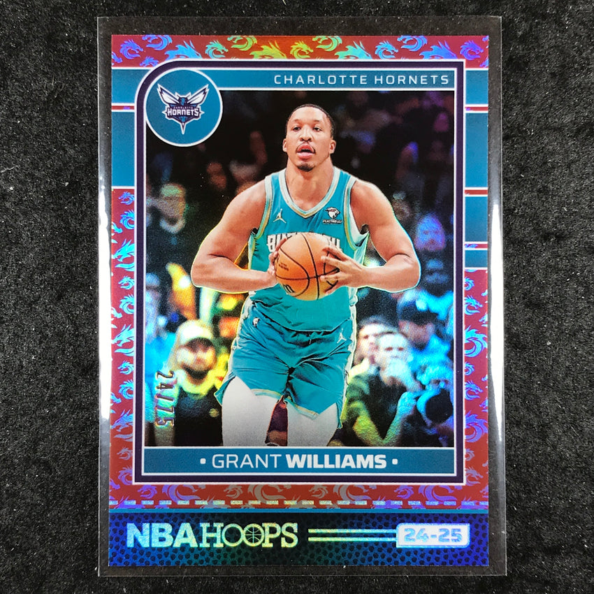 2024-25 Hoops GRANT WILLIAMS Base Dragon Year 24/75 #98