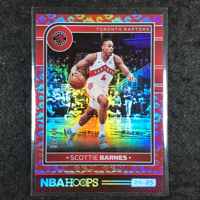 2024-25 Hoops SCOTTIE BARNES Base Dragon Year 2/75 #101