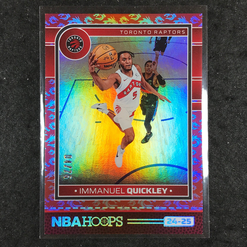2024-25 Hoops IMMANUEL QUICKLEY Base Dragon Year 4/75 #123