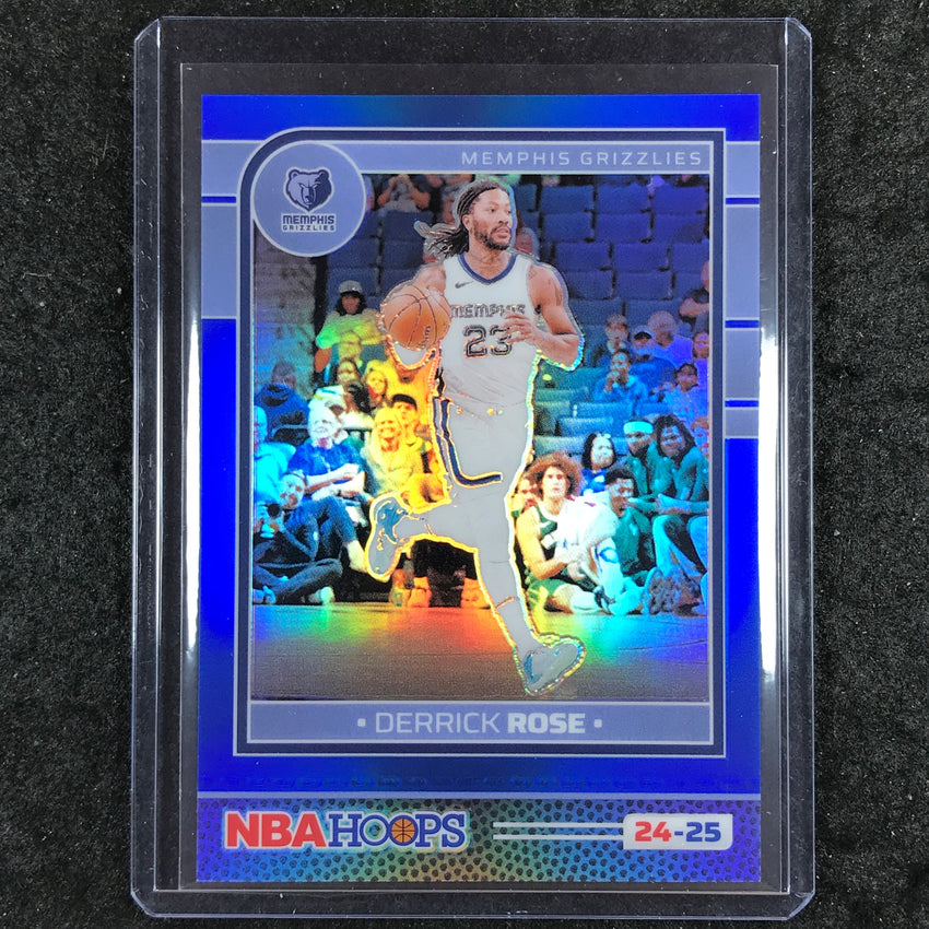 2024-25 Hoops DERRICK ROSE Premium Blue Prizm 32/49 #37