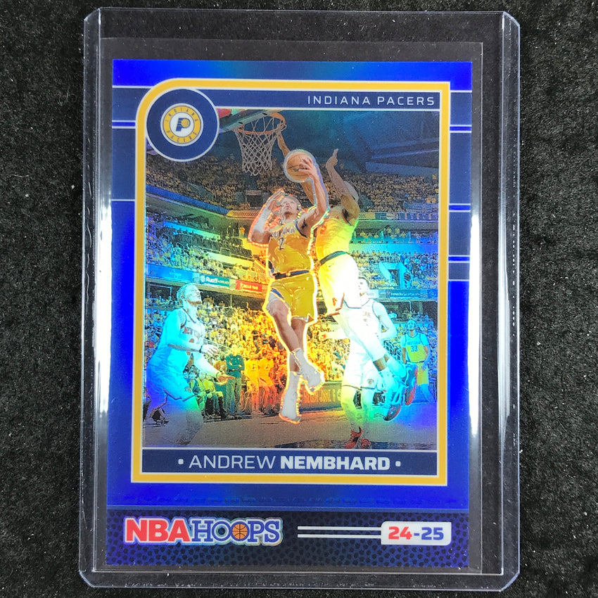 2024-25 Hoops ANDREW NEMBHARD Premium Blue Prizm 29/49 #52
