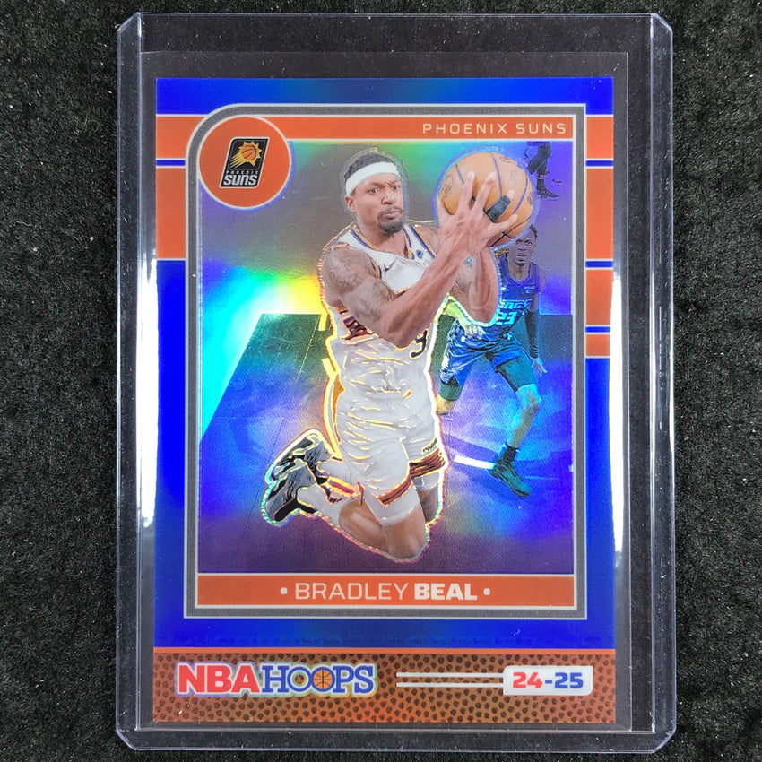 2024-25 Hoops BRADLEY BEAL Premium Blue Prizm 37/49 #95