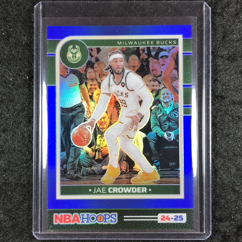 2024-25 Hoops JAE CROWDER Premium Blue Prizm 17/49 #130