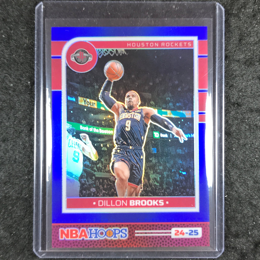 2024-25 Hoops DILLON BROOKS Premium Blue Prizm 41/49 #227