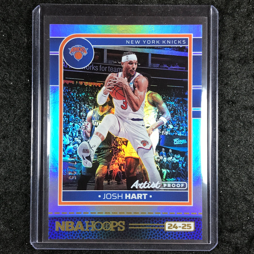 2024-25 Hoops JOSH HART Artist Proof 17/25 #207