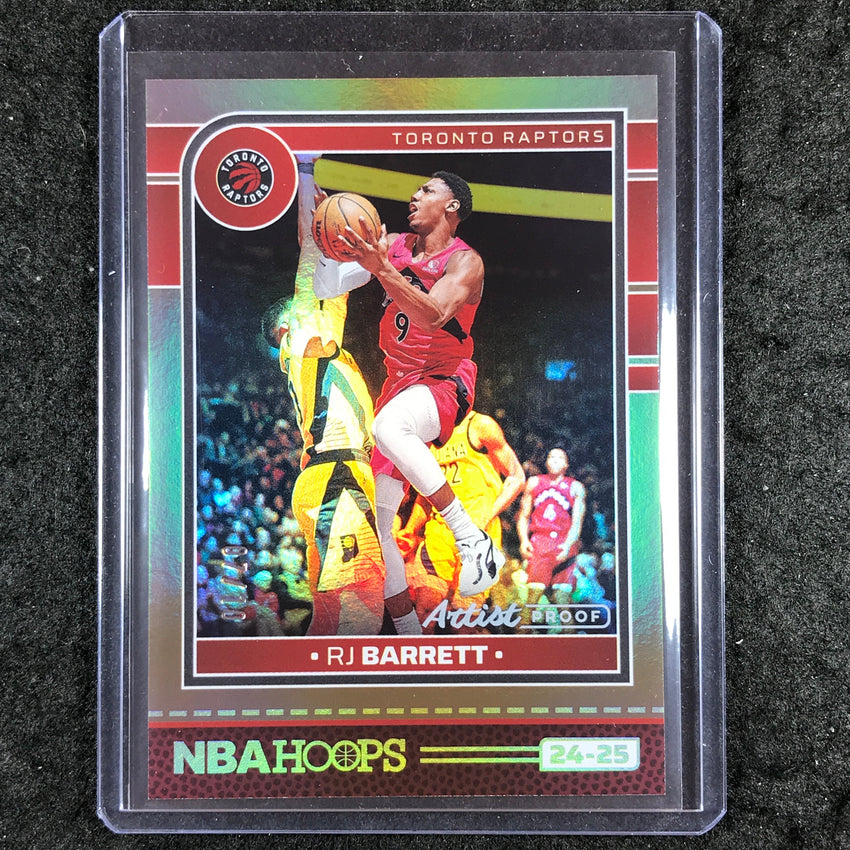 2024-25 Hoops RJ BARRETT Gold Artist Proof 7/10 #62