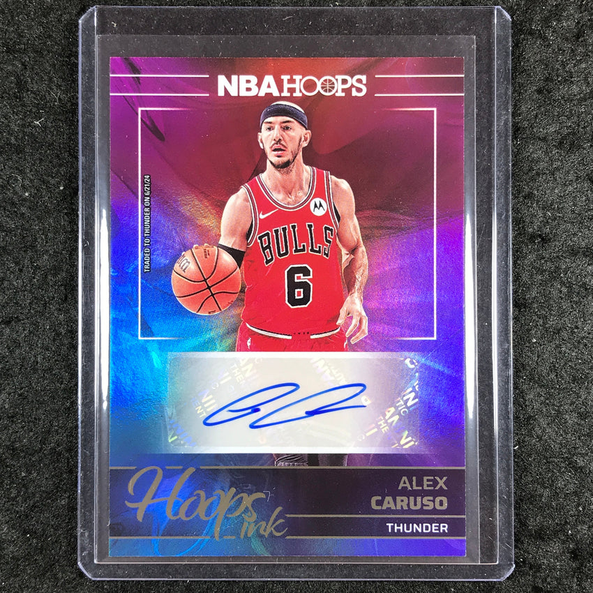2024-25 Hoops ALEX CARUSO Hoops Ink Auto #ACT