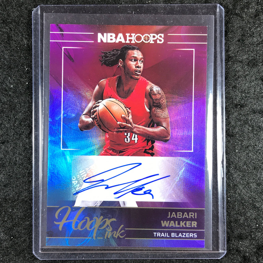 2024-25 Hoops JABARI WALKER Hoops Ink Auto #JWB