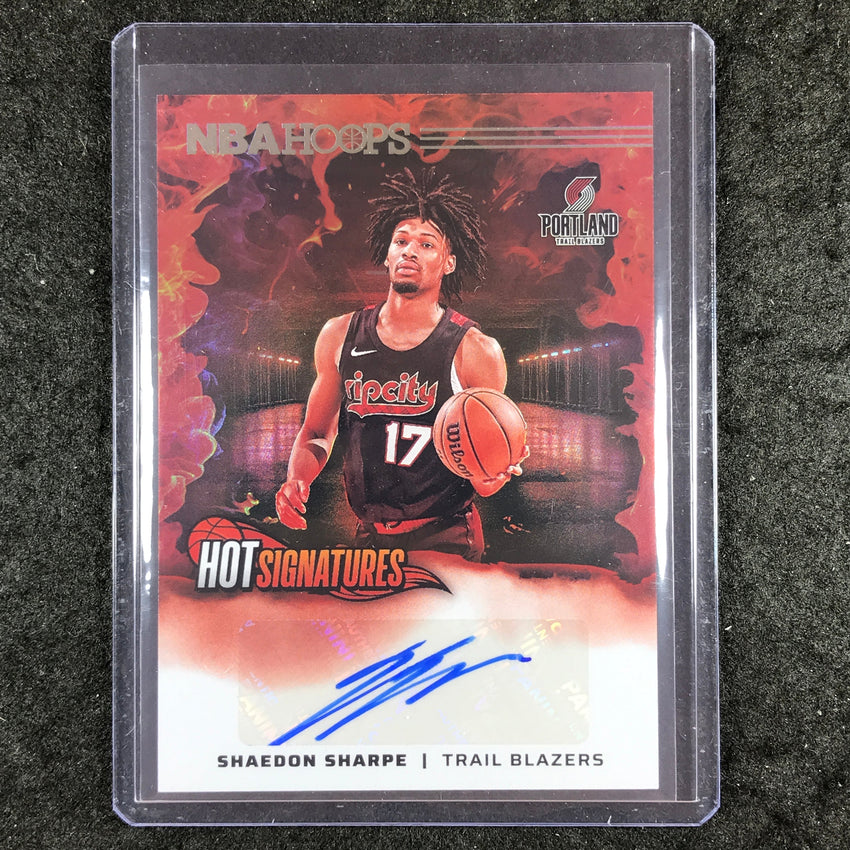 2024-25 Hoops SHAEDON SHARPE Hot Signatures Auto #SHP