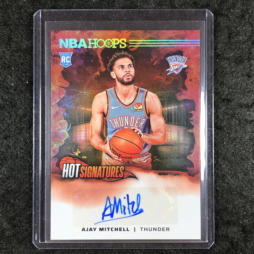 2024-25 Hoops AJAY MITCHELL Hot Signatures Rookie Auto #MIT