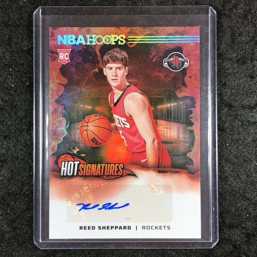 2024-25 Hoops REED SHEPPARD Hot Signatures Rookie Auto #SHP
