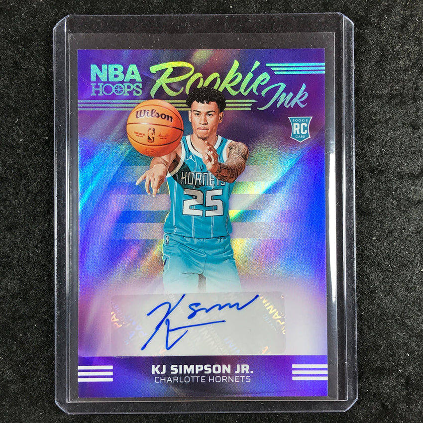 2024-25 Hoops KJ SIMPSON JR. Rookie Ink Autograph #SIM