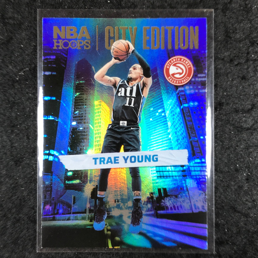 2024-25 Hoops TRAE YOUNG City Edition Holo #6